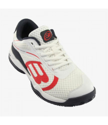 Adult's Padel Trainers Bullpadel Beker 23V White Men