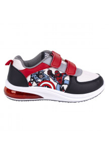 LED Trainers The Avengers Velcro Black